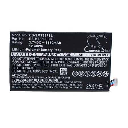 Bsc Preferred Samsung Tab4 SM-T337A SM-T337T SM-T337V Repl. Battery CS-SMT337SL